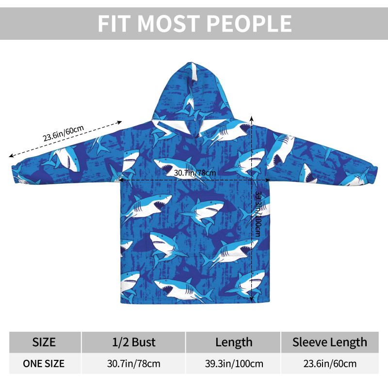 Wearable Blanket Hoodie Cartoo - Sherpa Hoodie Fleece review and price
