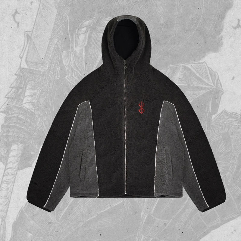 Unisex Color Block Sherpa Flee - Sherpa Hoodie Fleece review and price