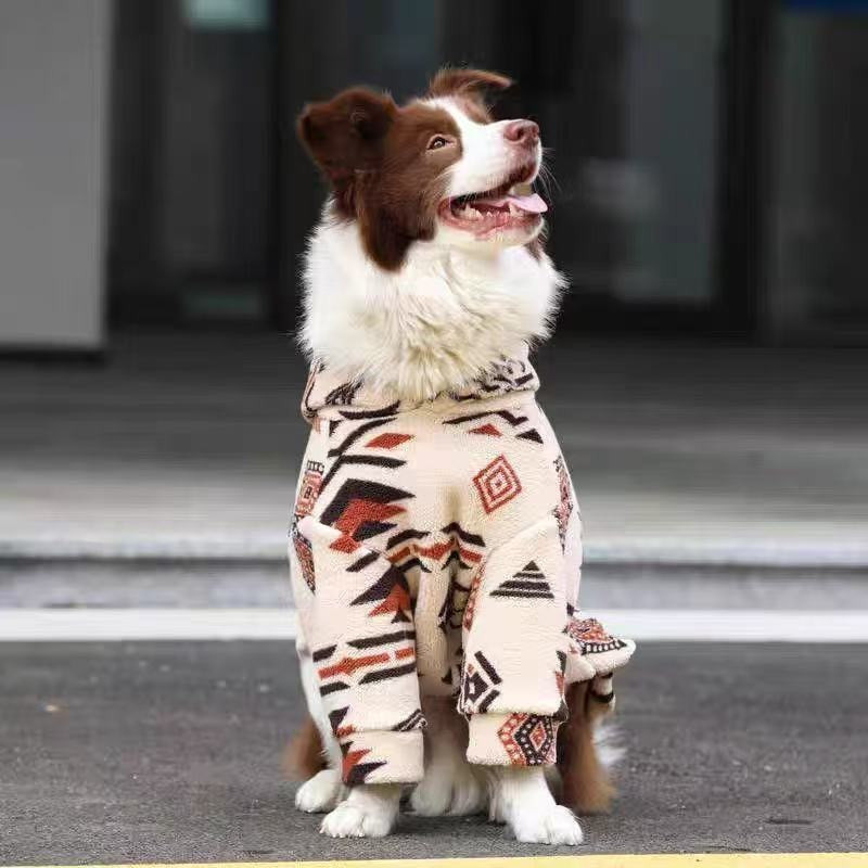 Winter Warm Hooded Dog Coat Sh - Sherpa Hoodie Fleece review and price